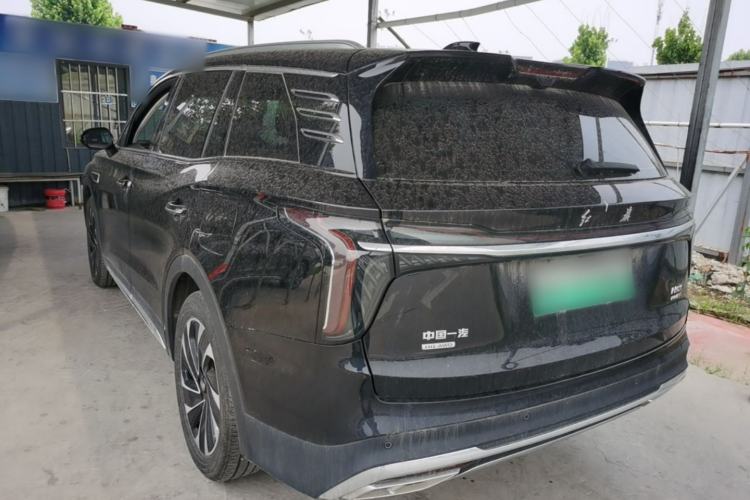 Used Hongqi HS7 PHEV 2024 2.0T PHEV Four-Wheel Drive Flagship Edition 7 Seats Rear Left 45 Deg
