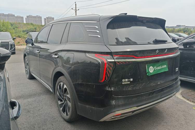 Used Hongqi HS7 PHEV 2024 2.0T PHEV Four-Wheel Drive Flagship Edition 6 Seats Rear Left 45 Deg