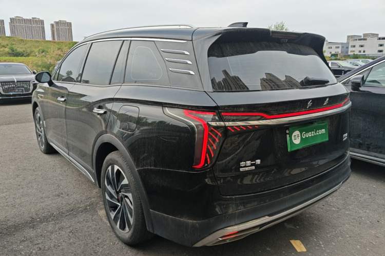 Used Hongqi HS7 PHEV 2024 2.0T PHEV Four-Wheel Drive Flagship Edition 7 Seats Rear Left 45 Deg