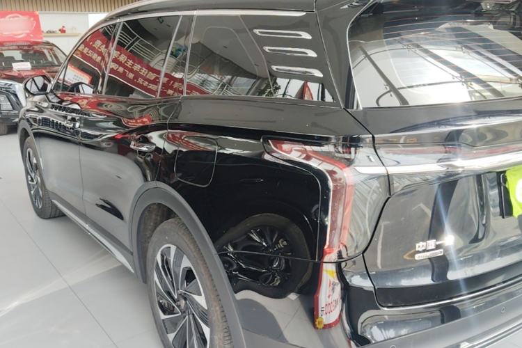 Used Hongqi HS7 PHEV 2024 2.0T PHEV Four-Wheel Drive Flagship Edition 6 Seats Rear Left 45 Deg