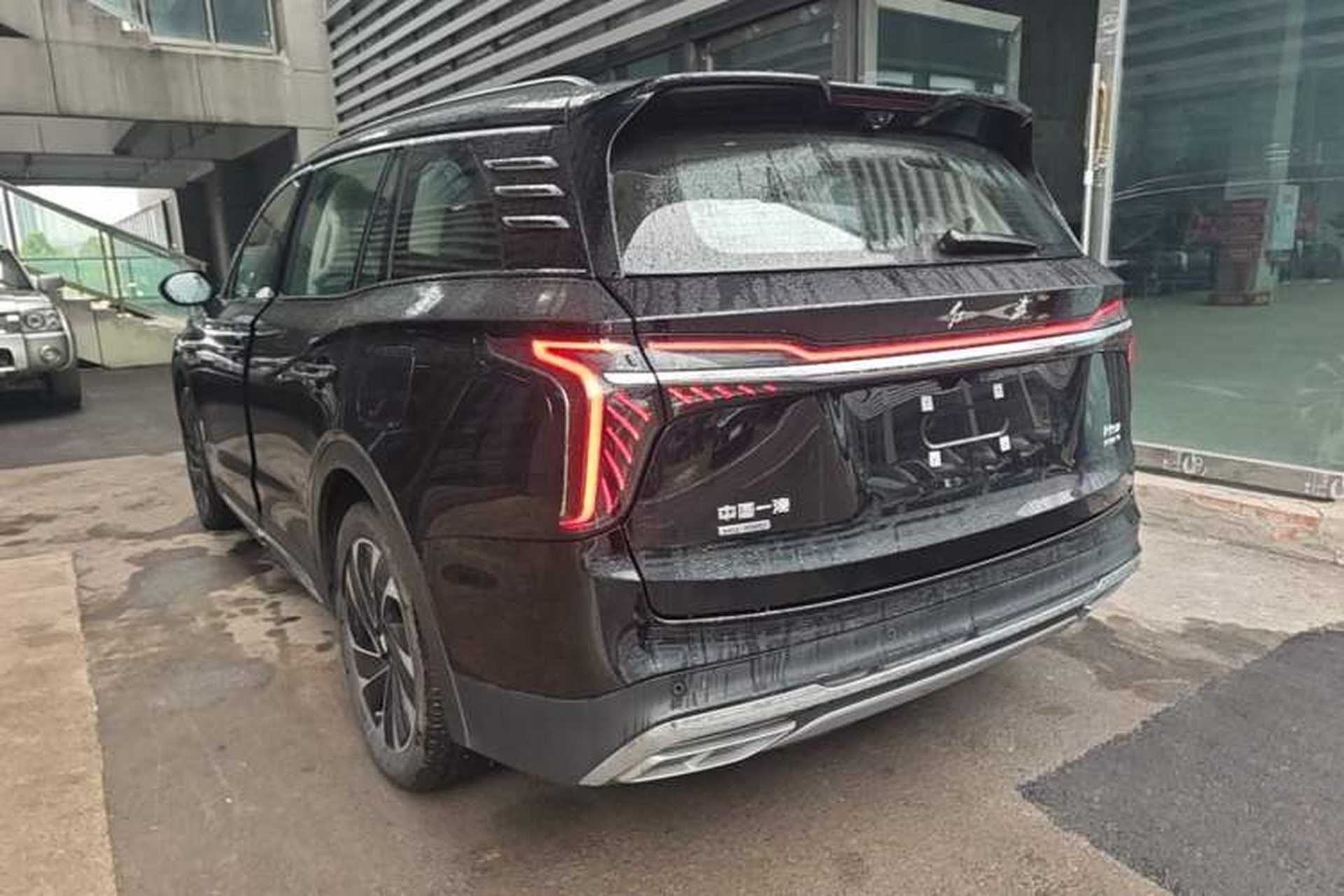Used Hongqi HS7 PHEV 2024 2.0T PHEV Four-Wheel Drive Flagship Edition 7 Seats Rear Left 45 Deg