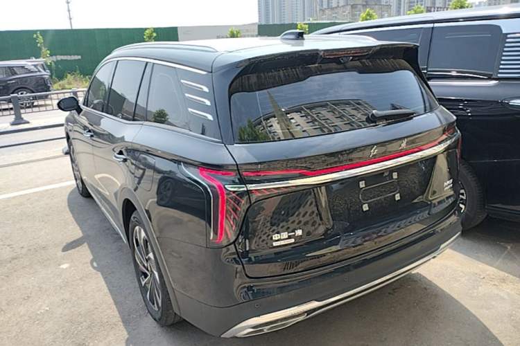 Used Hongqi HS7 PHEV 2024 2.0T PHEV Four-Wheel Drive Flagship Edition 7 Seats Rear Left 45 Deg