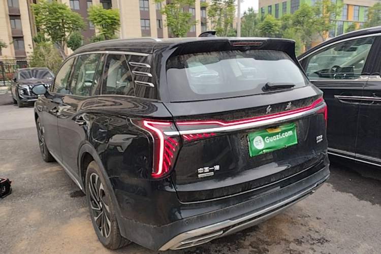 Used Hongqi HS7 PHEV 2024 2.0T PHEV Four-Wheel Drive Flagship Edition 6 Seats Rear Left 45 Deg