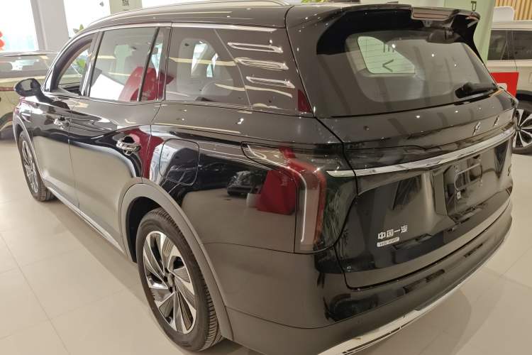 Used Hongqi HS7 PHEV 2024 2.0T PHEV Four-Wheel Drive Flagship Edition 7 Seats Rear Left 45 Deg