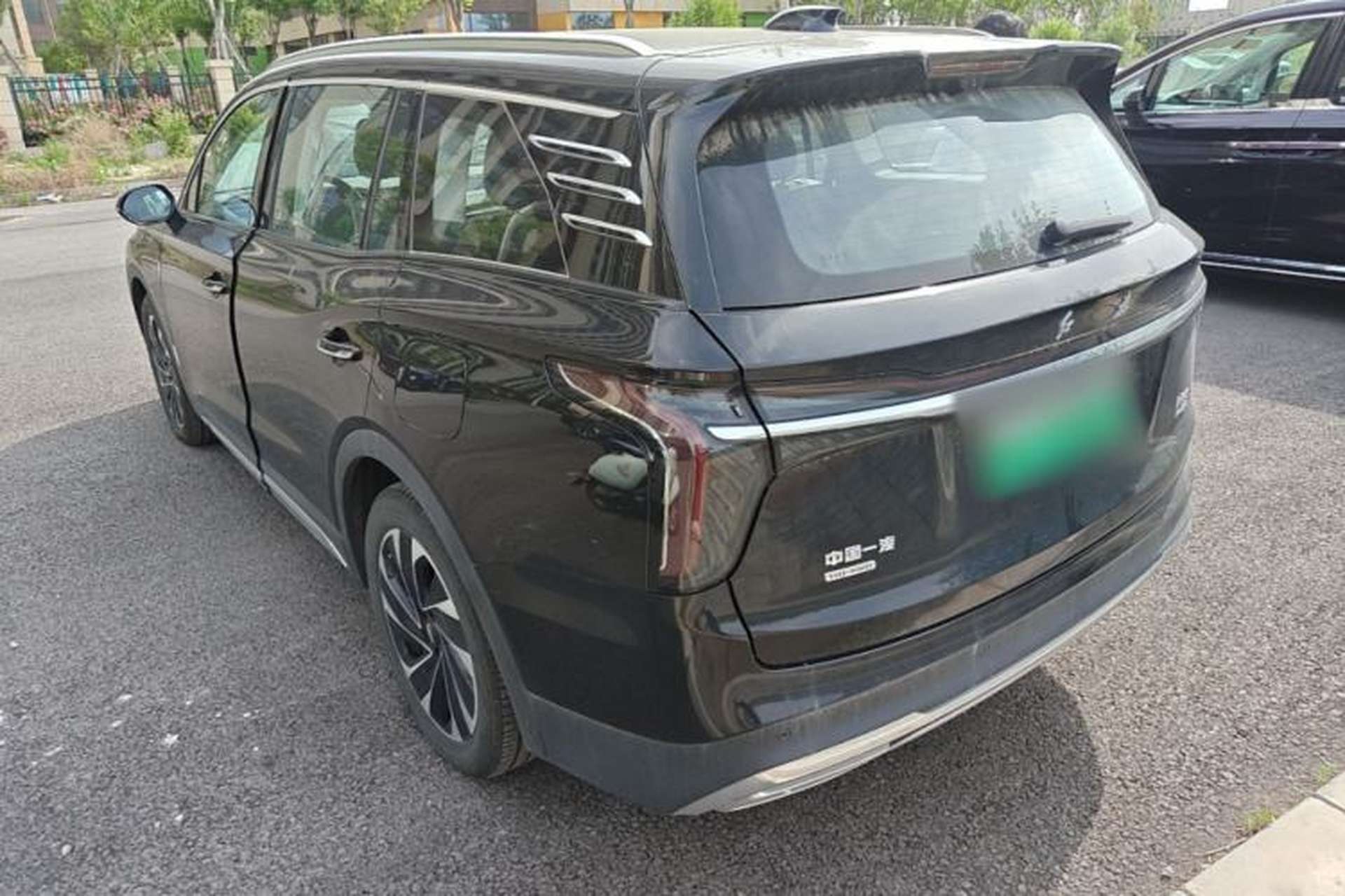 Used Hongqi HS7 PHEV 2024 2.0T PHEV Four-Wheel Drive Flagship Edition 7 Seats Rear Left 45 Deg