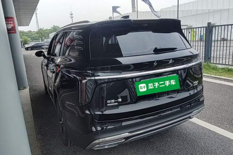 Used Hongqi HS7 PHEV 2024 2.0T PHEV Four-Wheel Drive Flagship Edition 6 Seats Rear Left 45 Deg