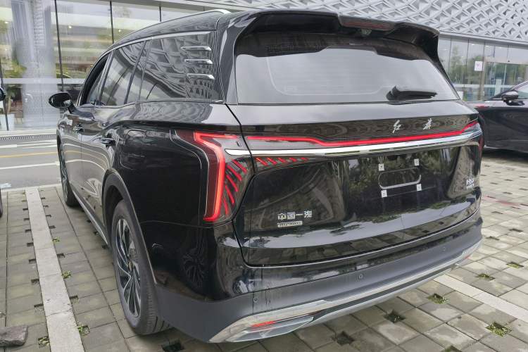 Used Hongqi HS7 PHEV 2024 2.0T PHEV Four-Wheel Drive Flagship Edition 6 Seats Rear Left 45 Deg