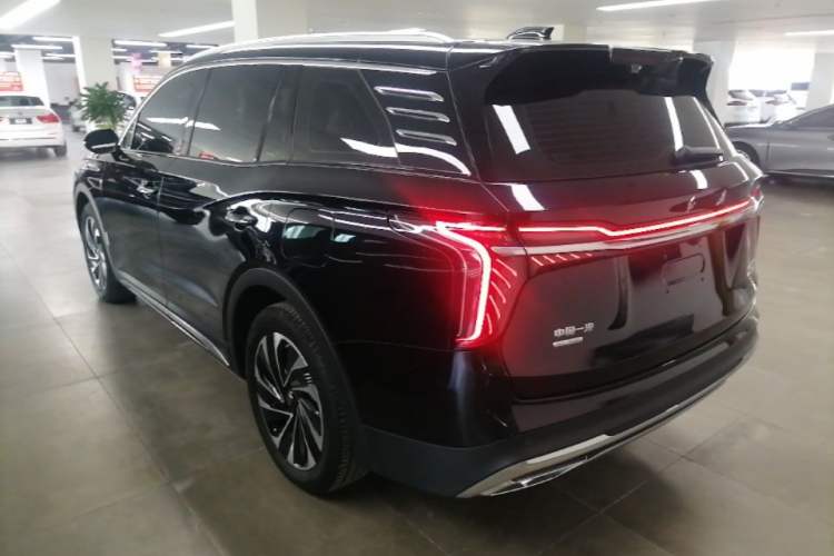 Used Hongqi HS7 PHEV 2024 2.0T PHEV Four-Wheel Drive Flagship Edition 6 Seats Rear Left 45 Deg