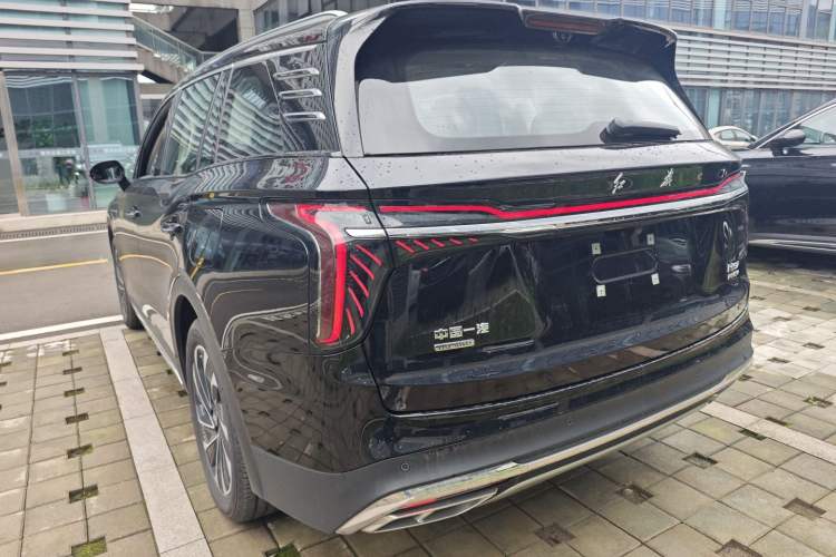 Used Hongqi HS7 PHEV 2024 2.0T PHEV Four-Wheel Drive Flagship Edition 6 Seats Rear Left 45 Deg