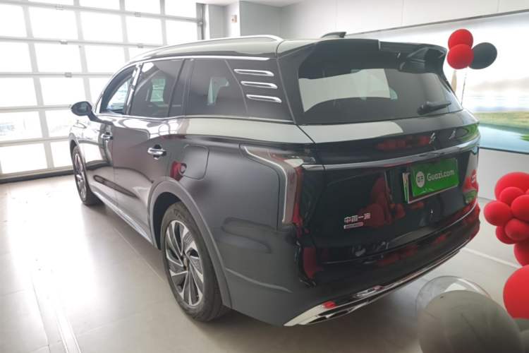 Used Hongqi HS7 PHEV 2024 2.0T PHEV Four-Wheel-Drive Flagship Edition 6 Seats Rear Left 45 Deg