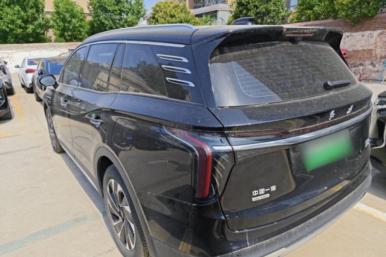 Used Hongqi HS7 PHEV 2024 2.0T PHEV Four-Wheel Drive Flagship Edition 6 Seats Rear Left 45 Deg