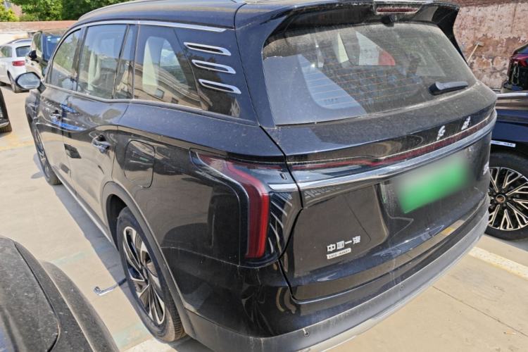 Used Hongqi HS7 PHEV 2024 2.0T PHEV Four-Wheel Drive Flagship Edition 7 Seats Rear Left 45 Deg