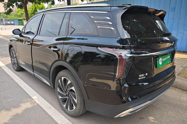 Used Hongqi HS7 PHEV 2024 2.0T PHEV Four-Wheel Drive Flagship Edition 7 Seats Rear Left 45 Deg