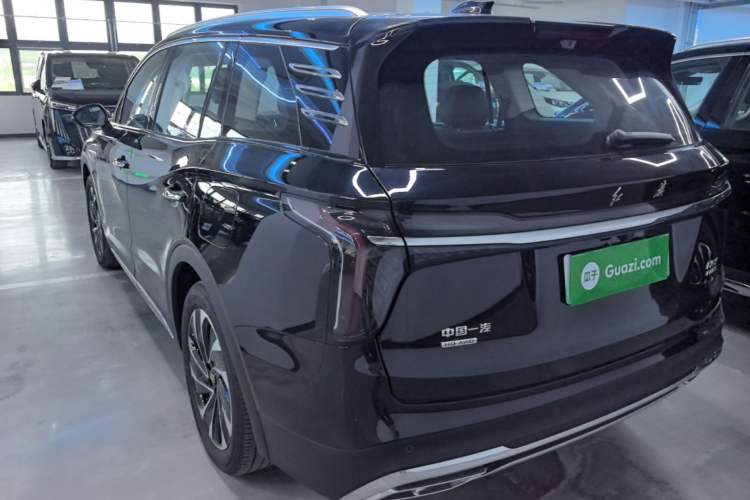 Used Hongqi HS7 PHEV 2024 2.0T PHEV Four-Wheel Drive Flagship Edition 7 Seats Rear Left 45 Deg