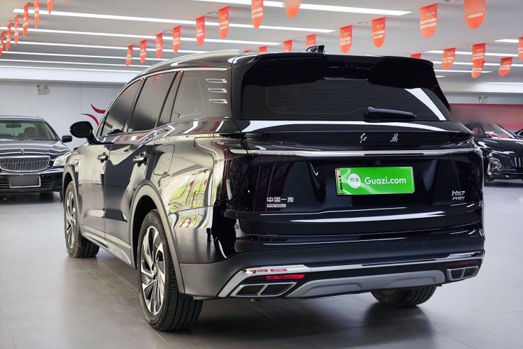 Used Hongqi HS7 PHEV 2024 2.0T PHEV Four-Wheel Drive Flagship Edition 6 Seats Rear Left 45 Deg