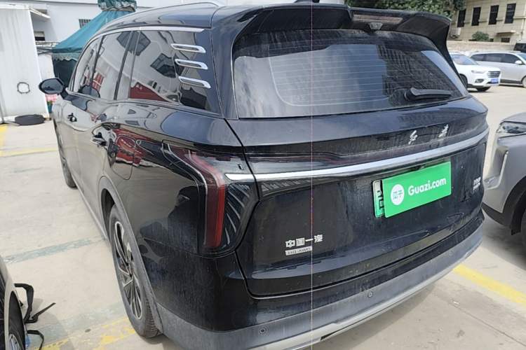 Used Hongqi HS7 PHEV 2024 2.0T PHEV Four-Wheel Drive Flagship Edition 6 Seats Rear Left 45 Deg