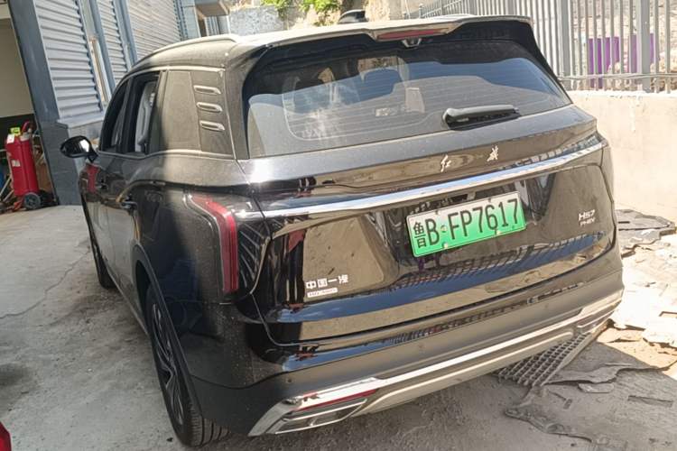 Used Hongqi HS7 PHEV 2024 2.0T PHEV Four-Wheel Drive Flagship Edition 6 Seats Rear Left 45 Deg