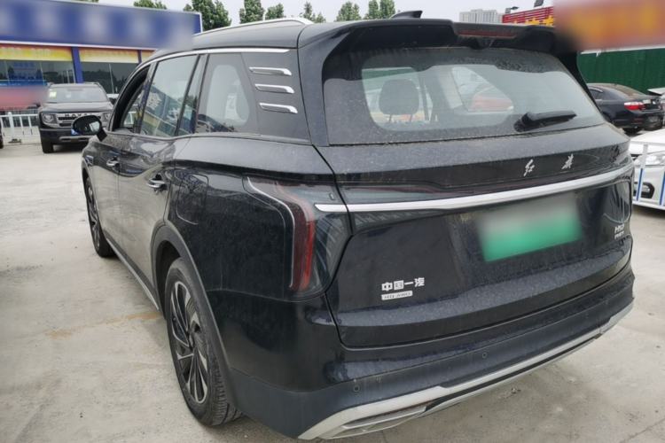 Used Hongqi HS7 PHEV 2024 2.0T PHEV Four-Wheel Drive Flagship Edition 7 Seats Rear Left 45 Deg