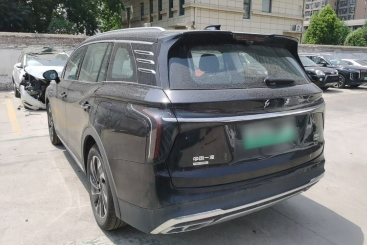 Used Hongqi HS7 PHEV 2024 2.0T PHEV Four-Wheel Drive Flagship Edition 7 Seats Rear Left 45 Deg