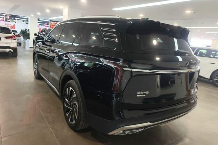 Used Hongqi HS7 PHEV 2024 2.0T PHEV Four-Wheel Drive Flagship Edition 6 Seats Rear Left 45 Deg