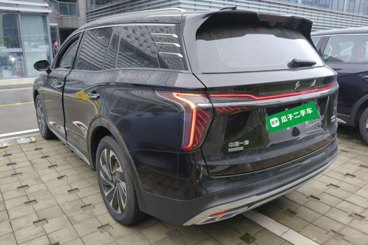 Used Hongqi HS7 PHEV 2024 2.0T PHEV Four-Wheel Drive Flagship Edition 6 Seats Rear Left 45 Deg