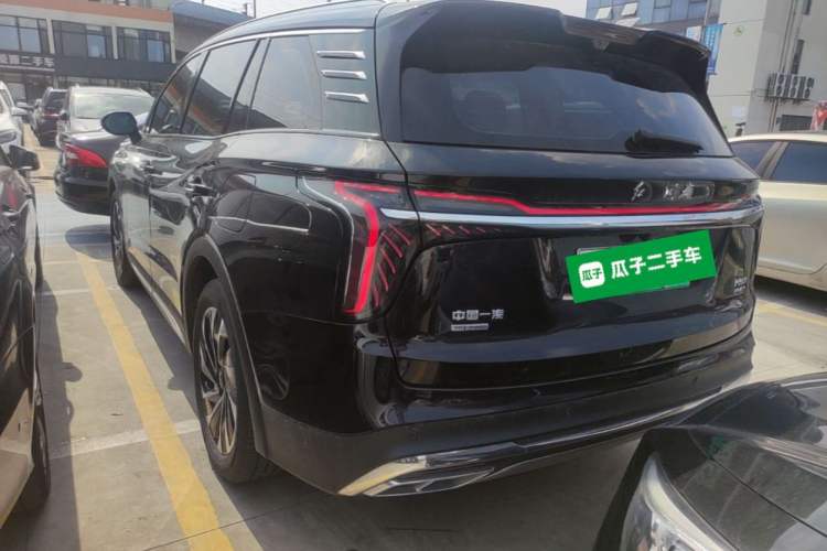 Used Hongqi HS7 PHEV 2024 2.0T PHEV Four-Wheel Drive Flagship Edition 6 Seats Rear Left 45 Deg