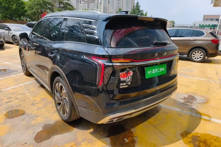 Used Hongqi HS7 PHEV 2024 2.0T PHEV Four-Wheel Drive Flagship Edition 6 Seats Rear Left 45 Deg