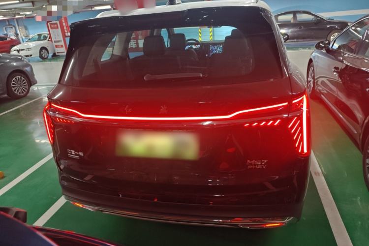 Used Hongqi HS7 PHEV 2024 2.0T PHEV Four-Wheel Drive Flagship Edition 6 Seats Rear