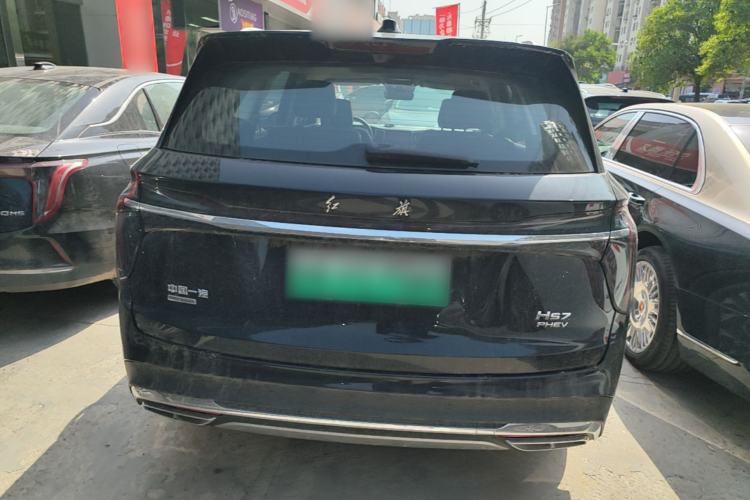 Used Hongqi HS7 PHEV 2024 2.0T PHEV Four-Wheel Drive Flagship Edition 6 Seats Rear