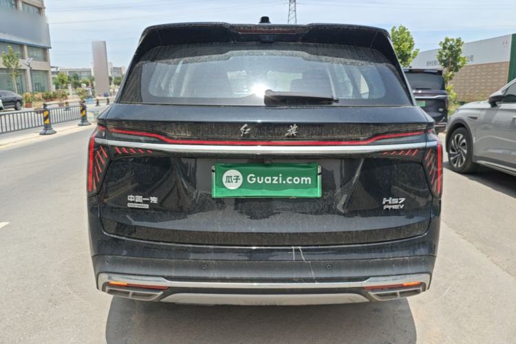 Used Hongqi HS7 PHEV 2024 2.0T PHEV Four-Wheel Drive Flagship Edition 7 Seats Rear