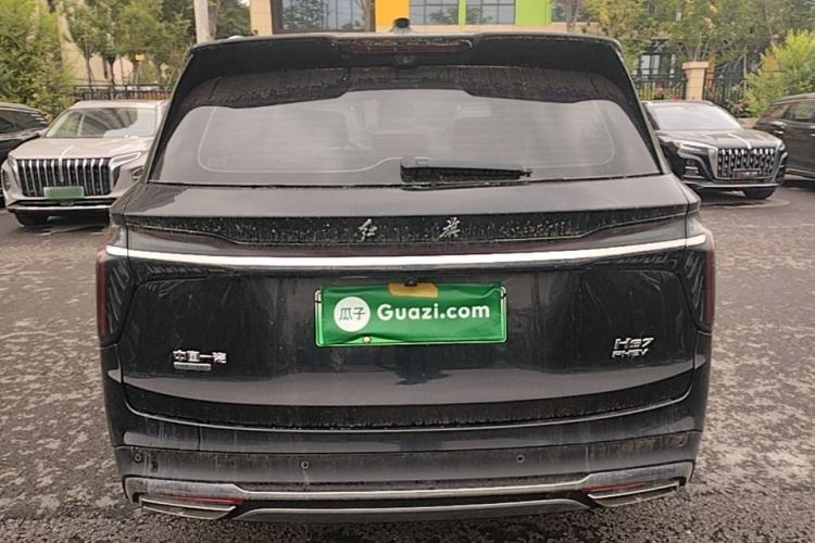 Used Hongqi HS7 PHEV 2024 2.0T PHEV Four-Wheel Drive Flagship Edition 7 Seats Rear