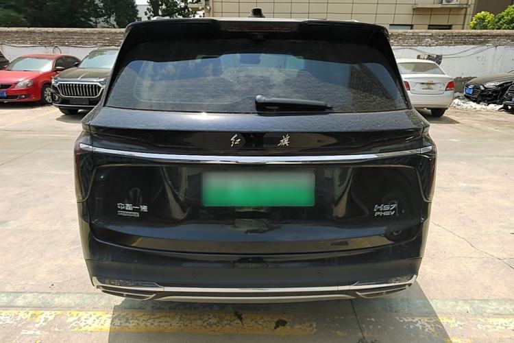 Used Hongqi HS7 PHEV 2024 2.0T PHEV Four-Wheel Drive Flagship Edition 7 Seats Rear