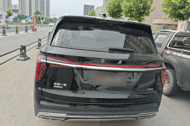 Used Hongqi HS7 PHEV 2024 2.0T PHEV Four-Wheel Drive Flagship Edition 6 Seats Rear