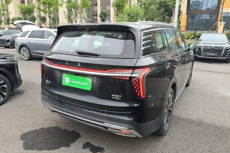 Used Hongqi HS7 PHEV 2024 2.0T PHEV Four-Wheel Drive Flagship Edition 6 Seats Rear Right 45 Deg