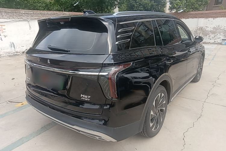 Used Hongqi HS7 PHEV 2024 2.0T PHEV Four-Wheel Drive Flagship Edition 6 Seats Rear Right 45 Deg