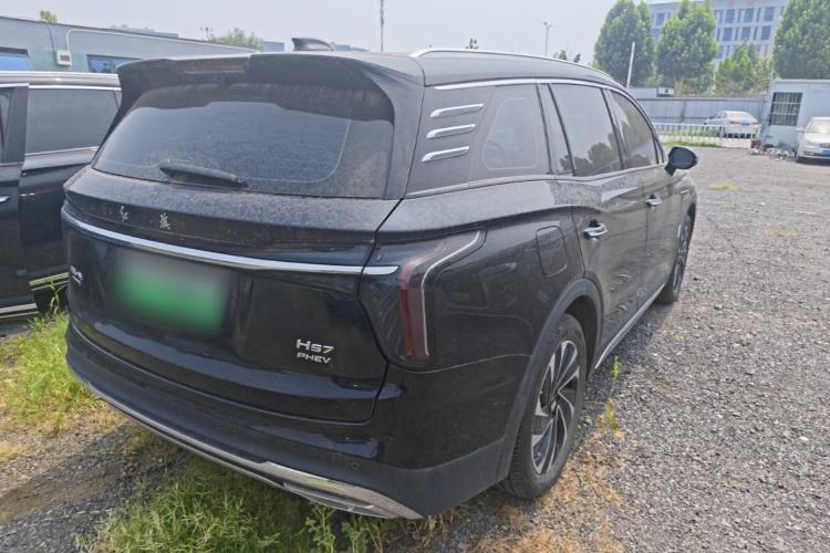 Used Hongqi HS7 PHEV 2024 2.0T PHEV Four-Wheel Drive Flagship Edition 7 Seats Rear Right 45 Deg