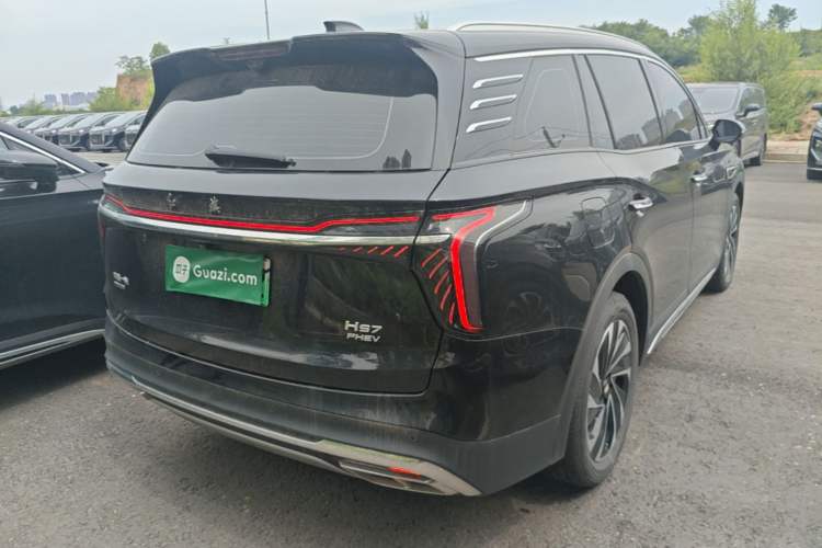 Used Hongqi HS7 PHEV 2024 2.0T PHEV Four-Wheel Drive Flagship Edition 6 Seats Rear Right 45 Deg