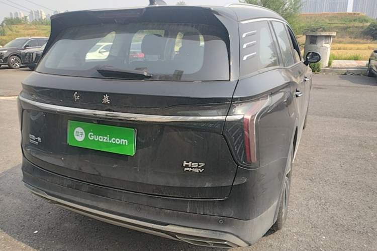 Used Hongqi HS7 PHEV 2024 2.0T PHEV Four-Wheel Drive Flagship Edition 7 Seats Rear Right 45 Deg