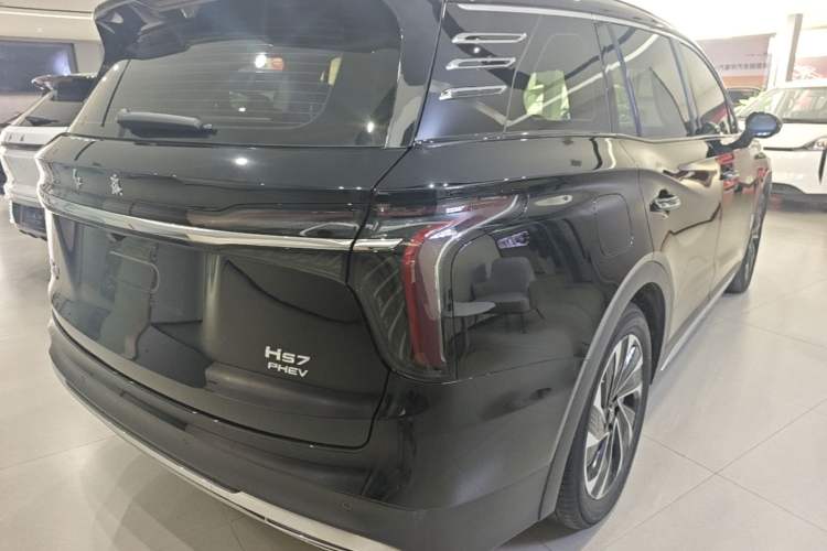 Used Hongqi HS7 PHEV 2024 2.0T PHEV Four-Wheel Drive Flagship Edition 7 Seats Rear Right 45 Deg
