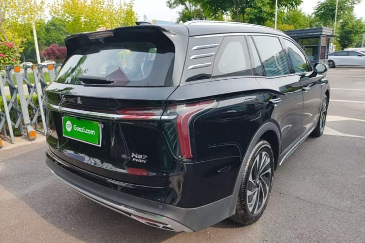 Used Hongqi HS7 PHEV 2024 2.0T PHEV Four-Wheel Drive Flagship Edition 6 Seats Rear Right 45 Deg
