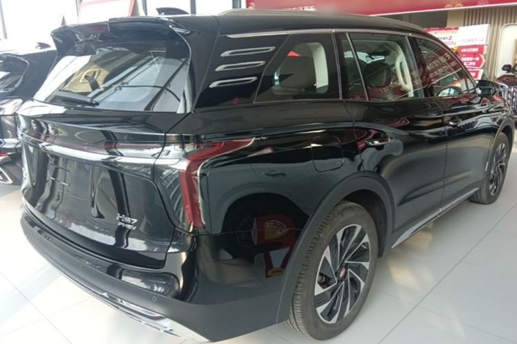 Used Hongqi HS7 PHEV 2024 2.0T PHEV Four-Wheel Drive Flagship Edition 7 Seats Rear Right 45 Deg