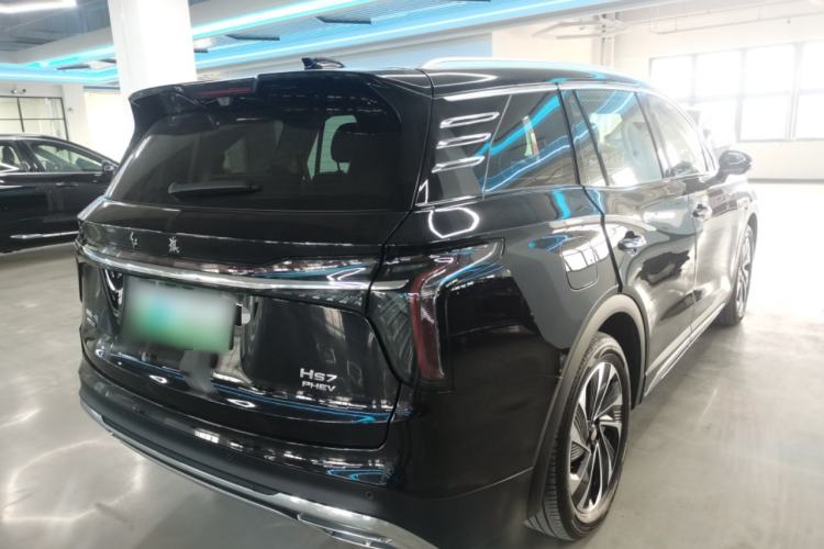Used Hongqi HS7 PHEV 2024 2.0T PHEV Four-Wheel Drive Flagship Edition 6 Seats Rear Right 45 Deg