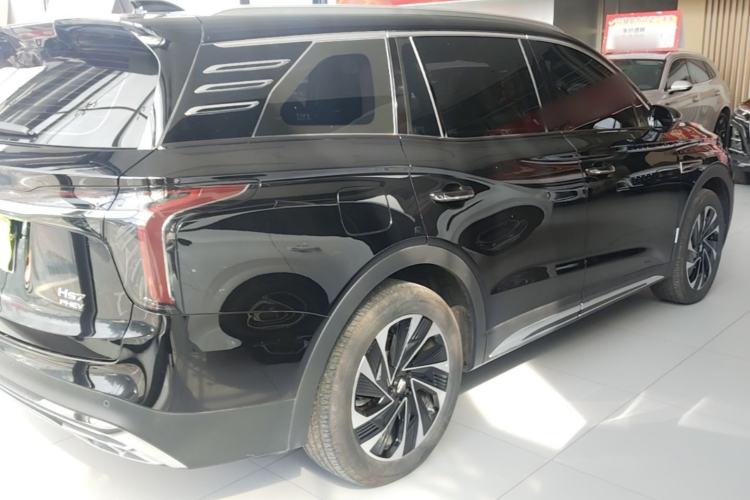 Used Hongqi HS7 PHEV 2024 2.0T PHEV Four-Wheel Drive Flagship Edition 6 Seats Rear Right 45 Deg