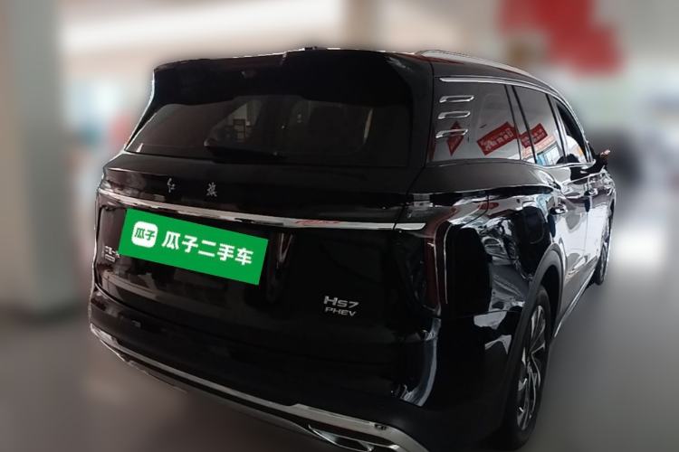Used Hongqi HS7 PHEV 2024 2.0T PHEV Four-Wheel Drive Flagship Edition 6 Seats Rear Right 45 Deg