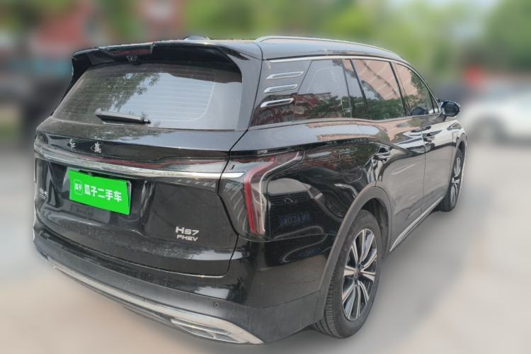 Used Hongqi HS7 PHEV 2024 2.0T PHEV Four-Wheel Drive Flagship Edition 6 Seats Rear Right 45 Deg