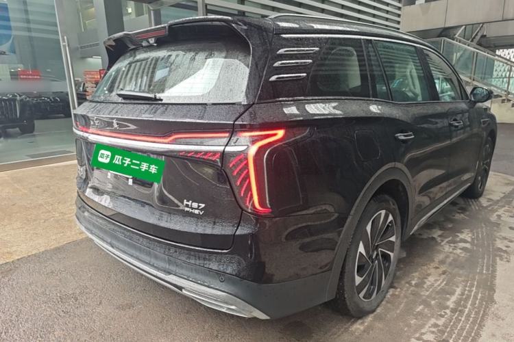 Used Hongqi HS7 PHEV 2024 2.0T PHEV Four-Wheel Drive Flagship Edition 7 Seats Rear Right 45 Deg