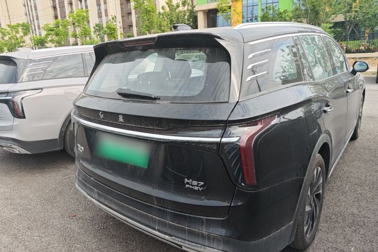 Used Hongqi HS7 PHEV 2024 2.0T PHEV Four-Wheel Drive Flagship Edition 6 Seats Rear Right 45 Deg