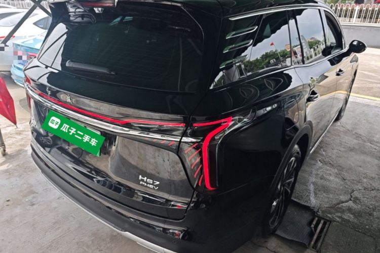 Used Hongqi HS7 PHEV 2024 2.0T PHEV Four-Wheel Drive Flagship Edition 6 Seats Rear Right 45 Deg