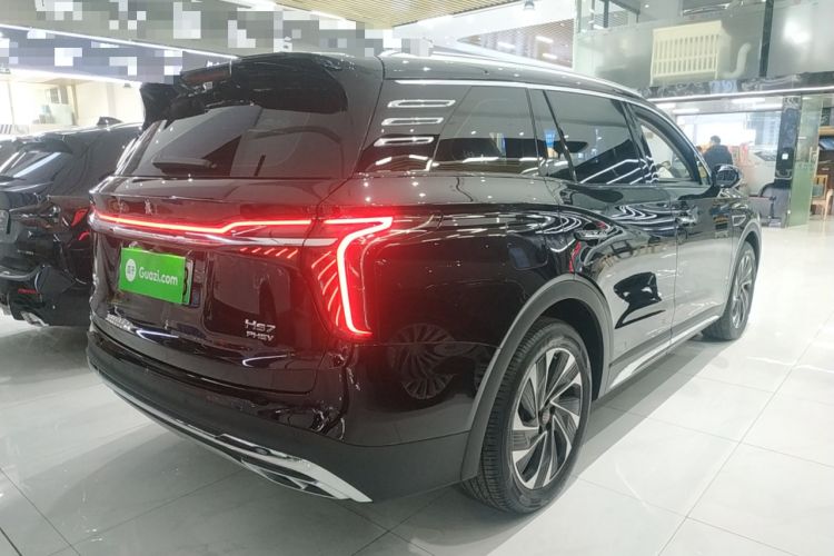 Used Hongqi HS7 PHEV 2024 2.0T PHEV Four-Wheel Drive Flagship Edition 6 Seats Rear Right 45 Deg