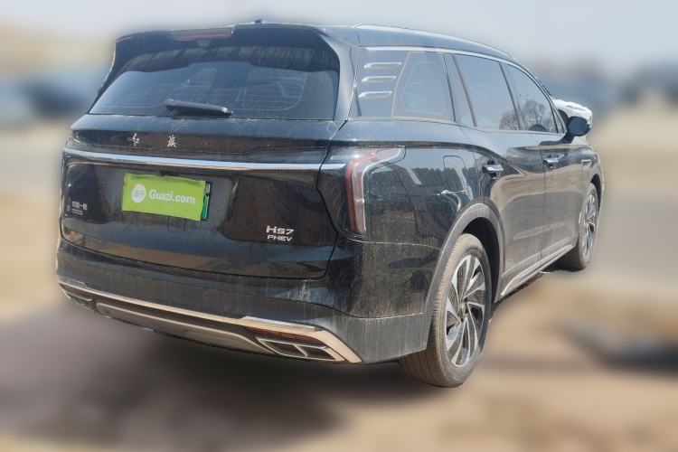 Used Hongqi HS7 PHEV 2024 2.0T PHEV Four-Wheel Drive Flagship Edition 7 Seats Rear Right 45 Deg
